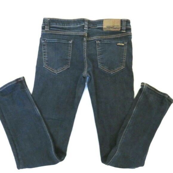 Volcom Denim Jeans Boys Size 27 / 14 Vorta Slim Straight Genuine Skateboard - Picture 4 of 12